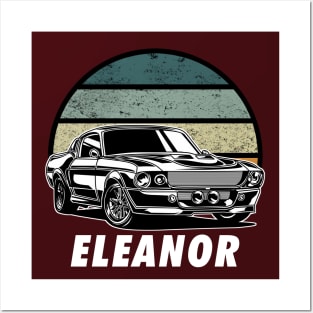 Mustang 1967 Eleanor - Dark Posters and Art